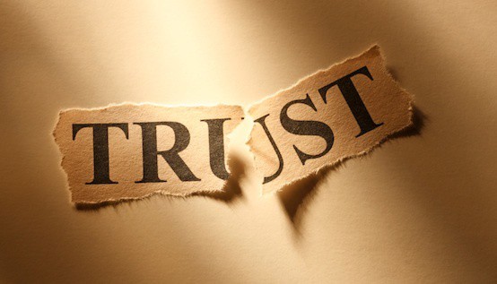 How do you deal with the pain of distrust